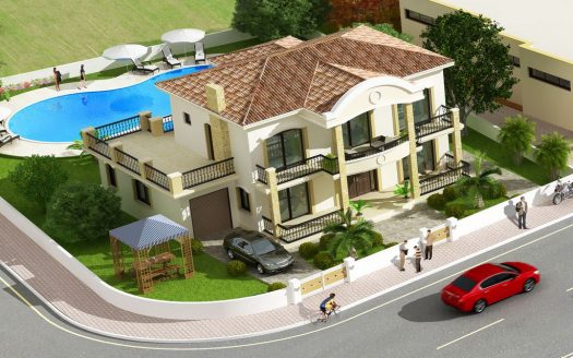 (4872) – Zypern-Nähe Famagusta/ excl. Traumvillen – Typ Villa Classic