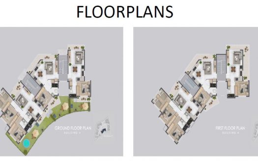 Zypern-Lapta/  / Luxuswohnung mit privatem Garten