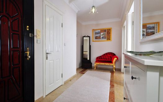 Alanya/ möblierte Wohnung mit Meerblick