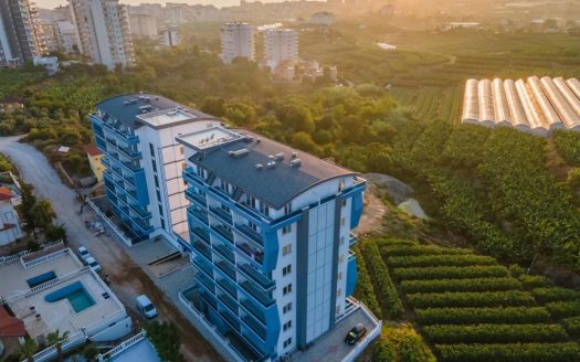Alanya-Mahmutlar/ möblierte Wohnung  in excl. Anlage
