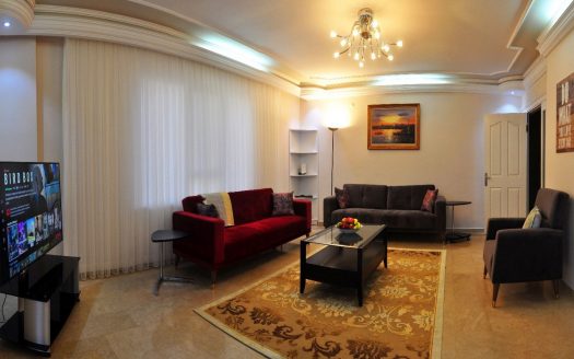 Alanya/ möblierte Wohnung mit Meerblick