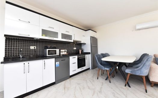 Alanya-Kargıcak/ Möblierte Duplexvilla mit Panoramablick