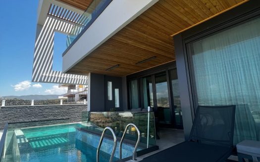 Alanya/ Mediterrane Oase: excl. Luxusvilla mit Meerblick