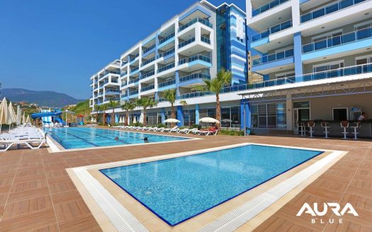 Alanya-Kestel/ Möblierte Wohnung in Strandnähe & Luxusresidenz