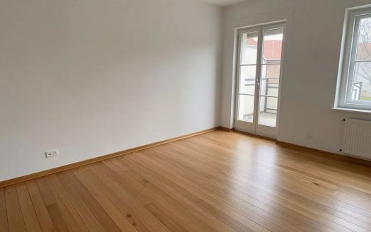 Wohnen im Malerviertel/Altbauwohnung mit Balkon, EBK, Wannenbad + DG-Ausbaupotenzial